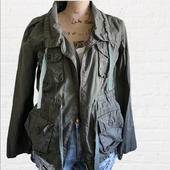 BAR III | Olive Utility Jacket | Small - Picture 4 of 10